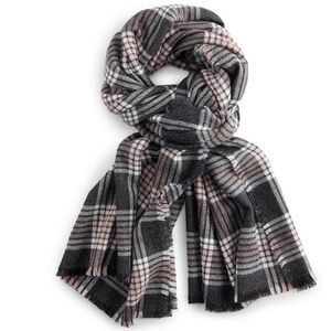 Soft PLAID scarf By Nine WEST